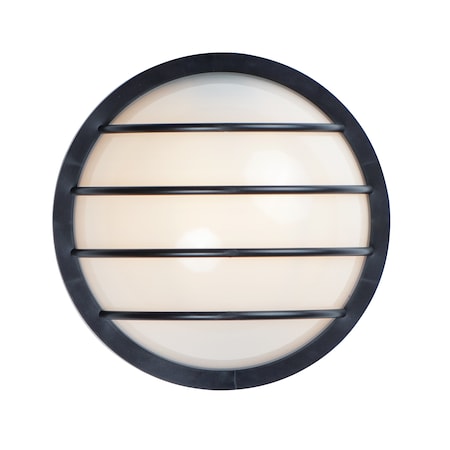Maxim Lighting Bulwark 1-Light 10.25" Wide Black Outdoor Wall Sconce 51112FTBK